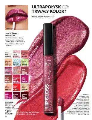 AVON - gazetka promocyjna Katalog Marzec 2025 od czwartku 06.03 do poniedziałku 31.03 - strona 54