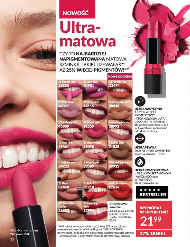 AVON - gazetka promocyjna Katalog Marzec 2025 od czwartku 06.03 do poniedziałku 31.03 - strona 32
