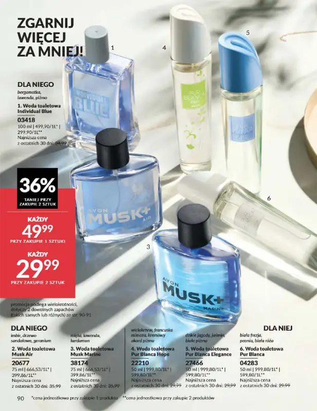 AVON - gazetka promocyjna Katalog Marzec 2025 od czwartku 06.03 do poniedziałku 31.03 - strona 90