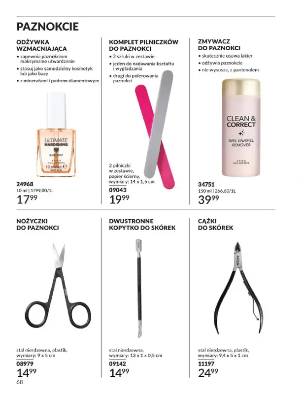 AVON - gazetka promocyjna Katalog Marzec 2025 od czwartku 06.03 do poniedziałku 31.03 - strona 68