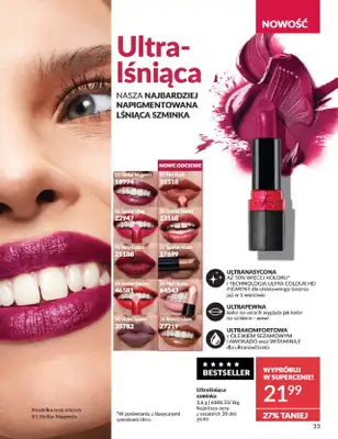 AVON - gazetka promocyjna Katalog Marzec 2025 od czwartku 06.03 do poniedziałku 31.03 - strona 33