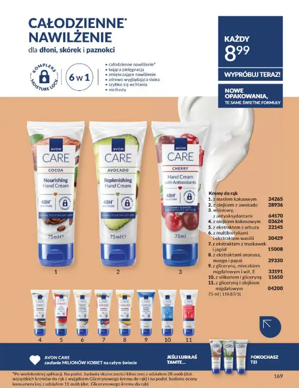 AVON - gazetka promocyjna Katalog Marzec 2025 od czwartku 06.03 do poniedziałku 31.03 - strona 169