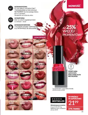 AVON - gazetka promocyjna Katalog Marzec 2025 od czwartku 06.03 do poniedziałku 31.03 - strona 31