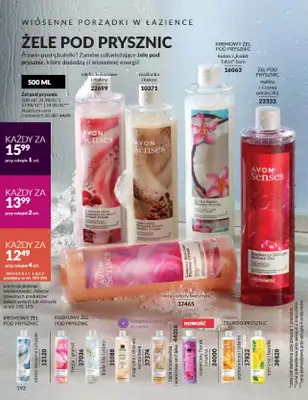 AVON - gazetka promocyjna Katalog Marzec 2025 od czwartku 06.03 do poniedziałku 31.03 - strona 192