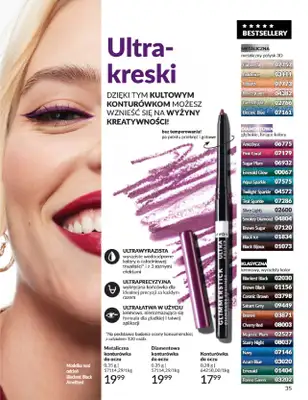 AVON - gazetka promocyjna Katalog Marzec 2025 od czwartku 06.03 do poniedziałku 31.03 - strona 35