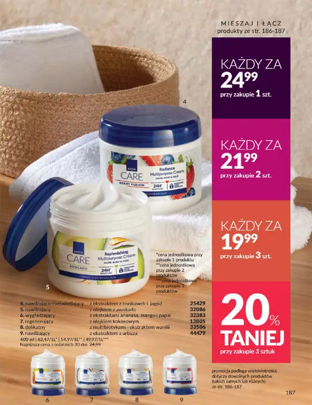 AVON - gazetka promocyjna Katalog Marzec 2025 od czwartku 06.03 do poniedziałku 31.03 - strona 187