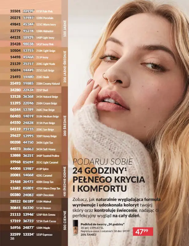 AVON - gazetka promocyjna Katalog Marzec 2025 od czwartku 06.03 do poniedziałku 31.03 - strona 38