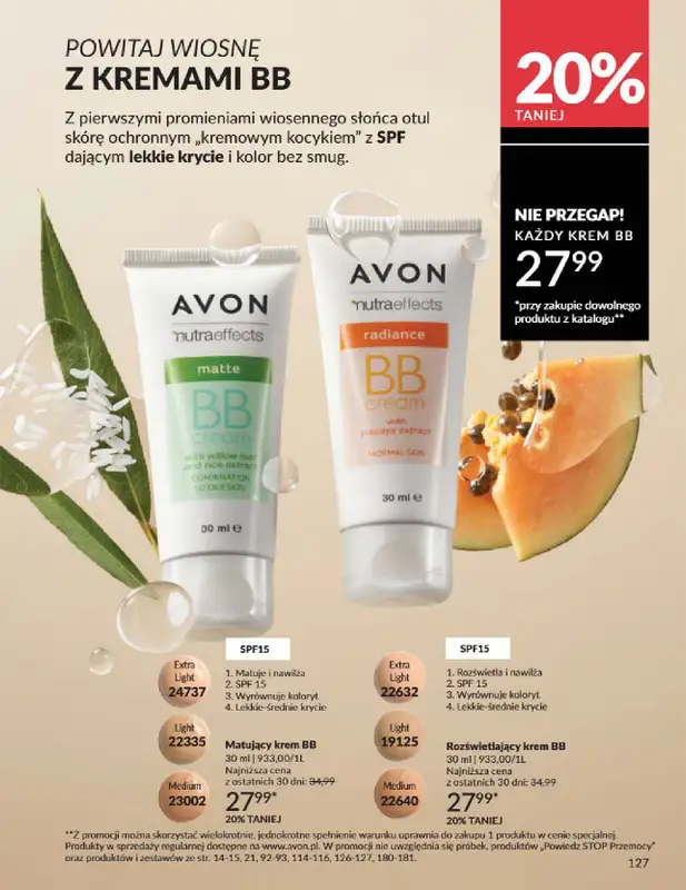 AVON - gazetka promocyjna Katalog Marzec 2025 od czwartku 06.03 do poniedziałku 31.03 - strona 127