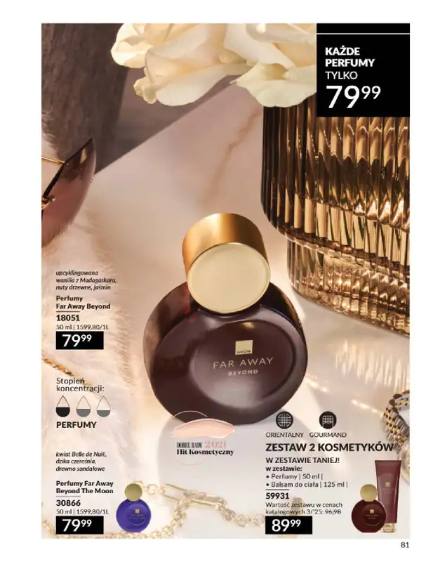 AVON - gazetka promocyjna Katalog Marzec 2025 od czwartku 06.03 do poniedziałku 31.03 - strona 81