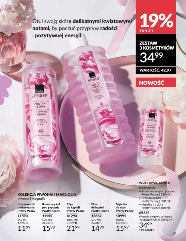AVON - gazetka promocyjna Katalog Marzec 2025 od czwartku 06.03 do poniedziałku 31.03 - strona 17