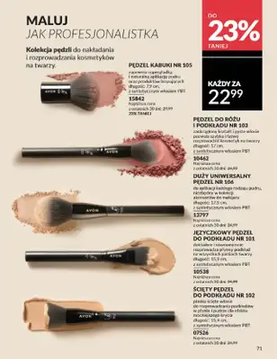 AVON - gazetka promocyjna Katalog Marzec 2025 od czwartku 06.03 do poniedziałku 31.03 - strona 71
