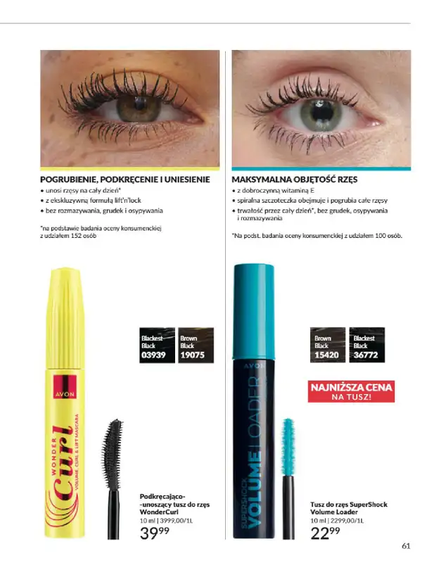 AVON - gazetka promocyjna Katalog Marzec 2025 od czwartku 06.03 do poniedziałku 31.03 - strona 61