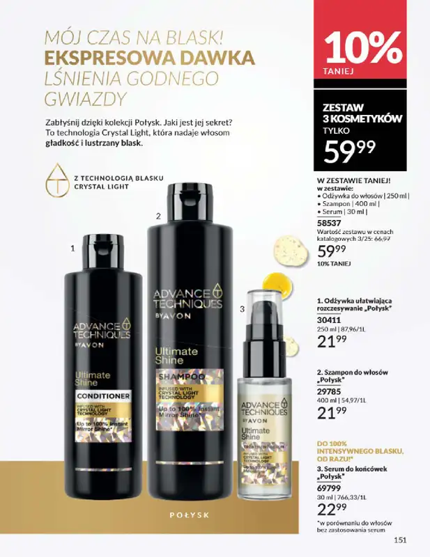 AVON - gazetka promocyjna Katalog Marzec 2025 od czwartku 06.03 do poniedziałku 31.03 - strona 151