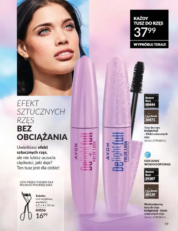 AVON - gazetka promocyjna Katalog Marzec 2025 od czwartku 06.03 do poniedziałku 31.03 - strona 59