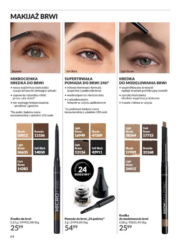 AVON - gazetka promocyjna Katalog Marzec 2025 od czwartku 06.03 do poniedziałku 31.03 - strona 64