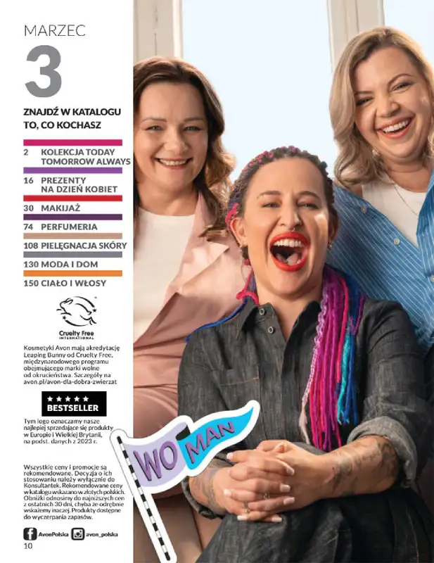 AVON - gazetka promocyjna Katalog Marzec 2025 od czwartku 06.03 do poniedziałku 31.03 - strona 10