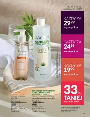 AVON - gazetka promocyjna Katalog Marzec 2025 od czwartku 06.03 do poniedziałku 31.03 - strona 189
