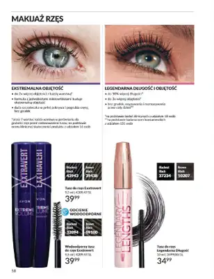 AVON - gazetka promocyjna Katalog Marzec 2025 od czwartku 06.03 do poniedziałku 31.03 - strona 58