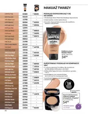 AVON - gazetka promocyjna Katalog Marzec 2025 od czwartku 06.03 do poniedziałku 31.03 - strona 40