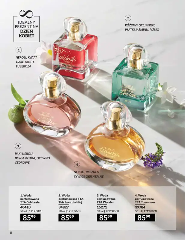 AVON - gazetka promocyjna Katalog Marzec 2025 od czwartku 06.03 do poniedziałku 31.03 - strona 8