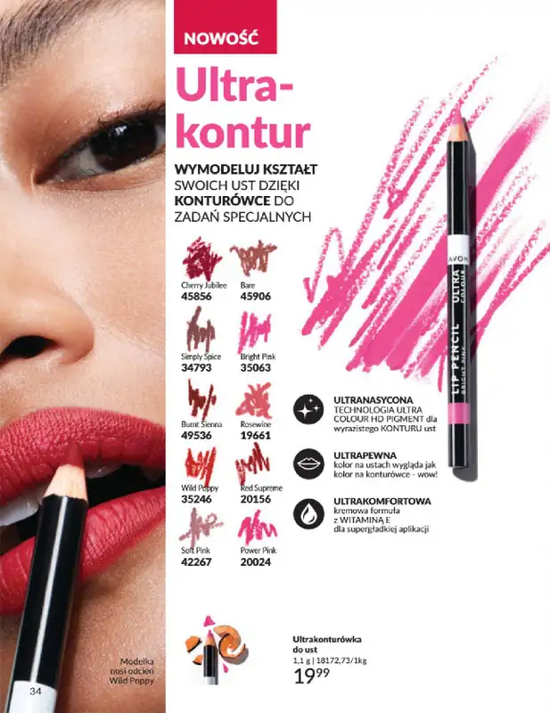 AVON - gazetka promocyjna Katalog Marzec 2025 od czwartku 06.03 do poniedziałku 31.03 - strona 34
