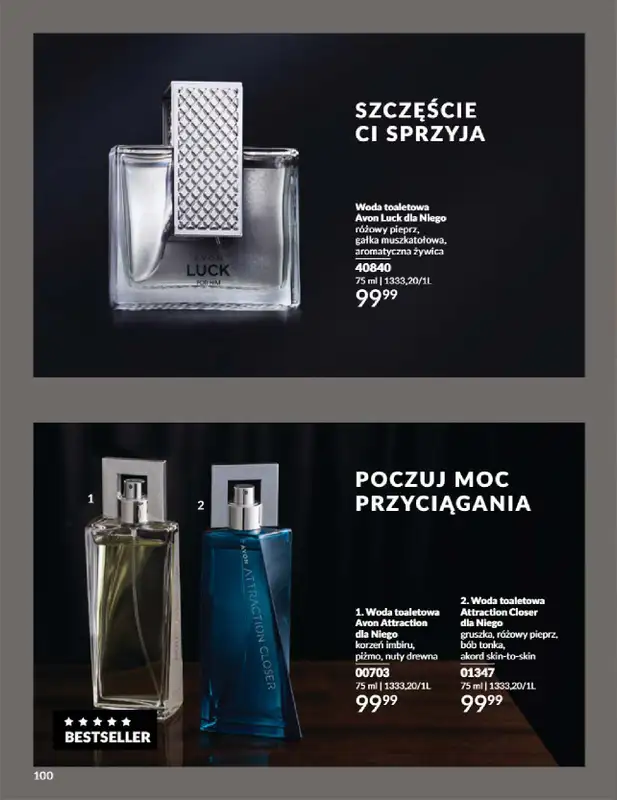 AVON - gazetka promocyjna Katalog Marzec 2025 od czwartku 06.03 do poniedziałku 31.03 - strona 100
