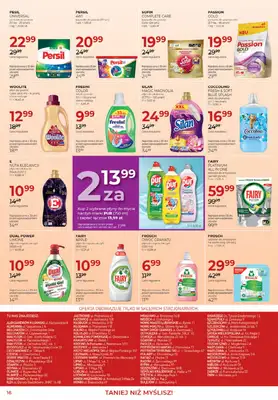 Drogerie Jawa - gazetka promocyjna Gazetka od czwartku 06.03 do czwartku 03.04 - strona 16 Drogerie Jawa - gazetka promocyjna Gazetka od czwartku 06.03 do czwartku 03.04 - strona 16