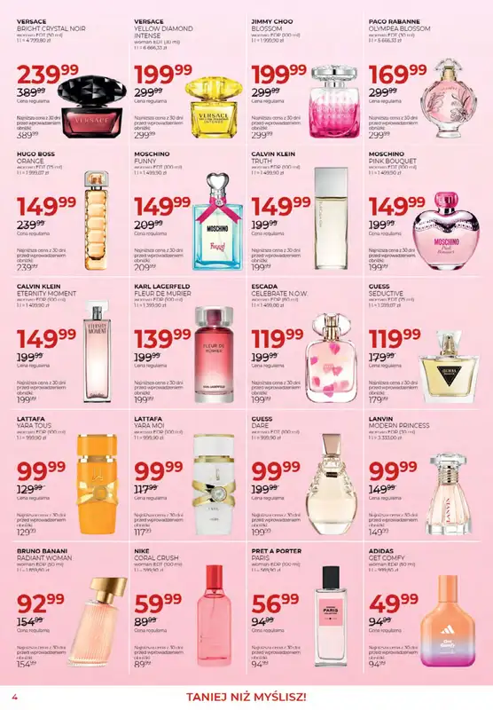 Drogerie Jawa - gazetka promocyjna Gazetka od czwartku 06.03 do czwartku 03.04 - strona 4