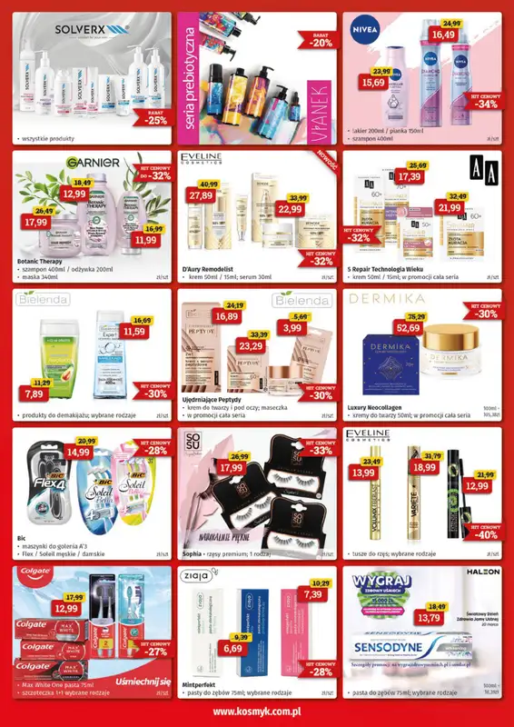 Drogeria Kosmyk - gazetka promocyjna Gazetka od piątku 07.03 do poniedziałku 31.03 - strona 2