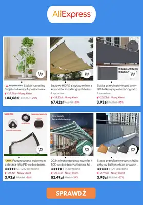 AliExpress - gazetka promocyjna Produkty na balkon od piątku 07.03  - strona 3