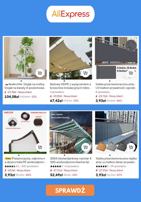 AliExpress - gazetka promocyjna Produkty na balkon od piątku 07.03  - strona 3