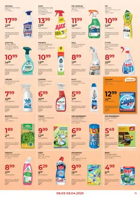 Drogerie Jawa - gazetka promocyjna Gazetka od czwartku 06.03 do czwartku 03.04 - strona 15 Drogerie Jawa - gazetka promocyjna Gazetka od czwartku 06.03 do czwartku 03.04 - strona 15