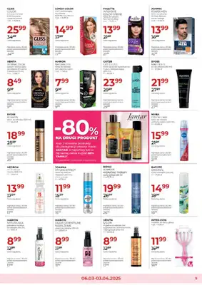 Drogerie Jawa - gazetka promocyjna Gazetka od czwartku 06.03 do czwartku 03.04 - strona 9 Drogerie Jawa - gazetka promocyjna Gazetka od czwartku 06.03 do czwartku 03.04 - strona 9