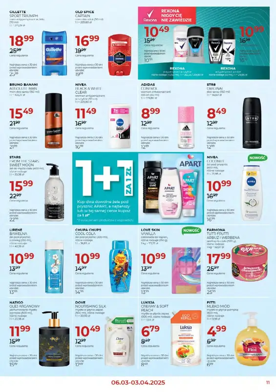 Drogerie Jawa - gazetka promocyjna Gazetka od czwartku 06.03 do czwartku 03.04 - strona 11