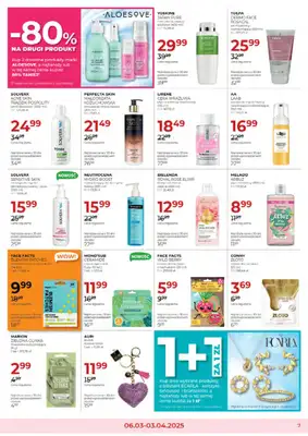 Drogerie Jawa - gazetka promocyjna Gazetka od czwartku 06.03 do czwartku 03.04 - strona 7 Drogerie Jawa - gazetka promocyjna Gazetka od czwartku 06.03 do czwartku 03.04 - strona 7