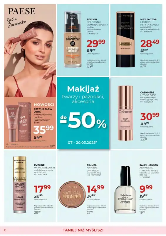 Drogerie Jawa - gazetka promocyjna Gazetka od czwartku 06.03 do czwartku 03.04 - strona 2