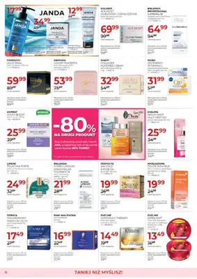 Drogerie Jawa - gazetka promocyjna Gazetka od czwartku 06.03 do czwartku 03.04 - strona 6 Drogerie Jawa - gazetka promocyjna Gazetka od czwartku 06.03 do czwartku 03.04 - strona 6