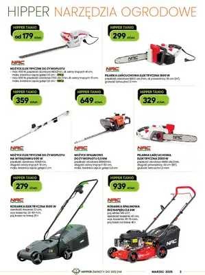 HIPPER.pl - gazetka promocyjna Gazetka od soboty 08.03 do niedzieli 16.03 - strona 3 HIPPER.pl - gazetka promocyjna Gazetka od soboty 08.03 do niedzieli 16.03 - strona 3