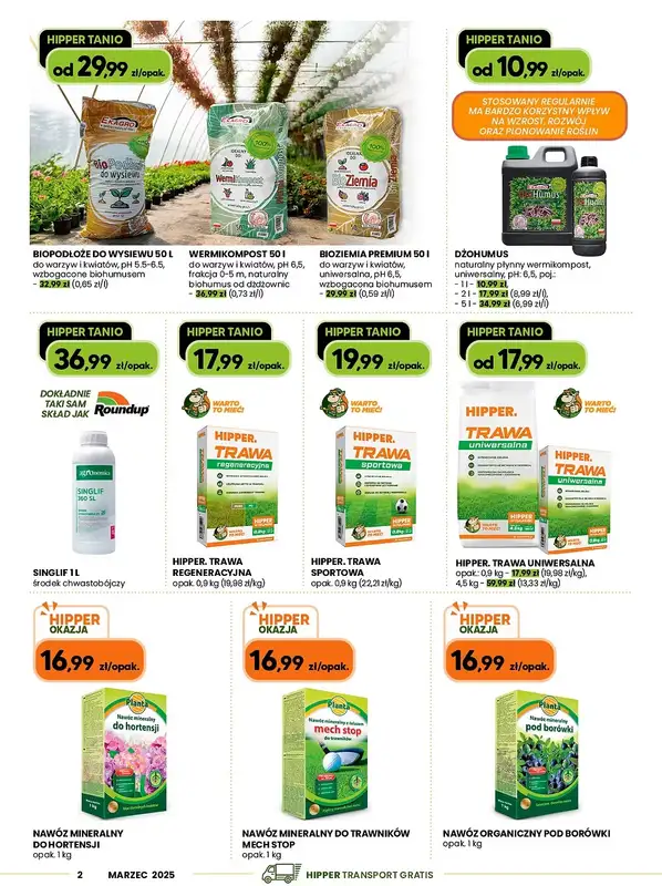 HIPPER.pl - gazetka promocyjna Gazetka od soboty 08.03 do niedzieli 16.03 - strona 2