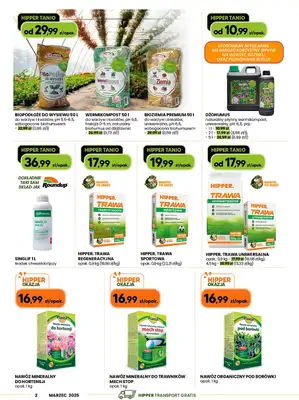 HIPPER.pl - gazetka promocyjna Gazetka od soboty 08.03 do niedzieli 16.03 - strona 2 HIPPER.pl - gazetka promocyjna Gazetka od soboty 08.03 do niedzieli 16.03 - strona 2