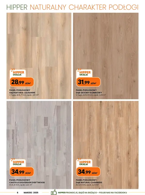 HIPPER.pl - gazetka promocyjna Gazetka od soboty 08.03 do niedzieli 16.03 - strona 6