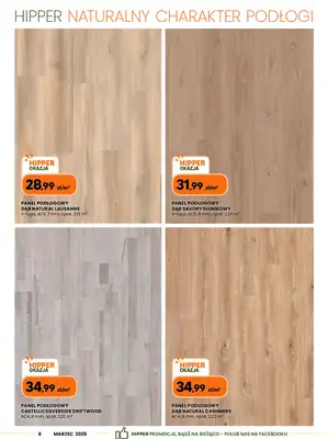 HIPPER.pl - gazetka promocyjna Gazetka od soboty 08.03 do niedzieli 16.03 - strona 6 HIPPER.pl - gazetka promocyjna Gazetka od soboty 08.03 do niedzieli 16.03 - strona 6