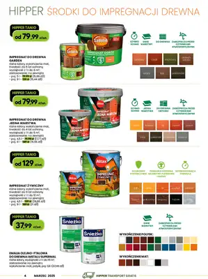 HIPPER.pl - gazetka promocyjna Gazetka od soboty 08.03 do niedzieli 16.03 - strona 4 HIPPER.pl - gazetka promocyjna Gazetka od soboty 08.03 do niedzieli 16.03 - strona 4