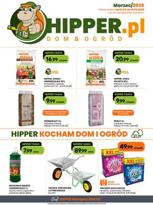 HIPPER.pl - gazetka promocyjna Gazetka od soboty 08.03 do niedzieli 16.03