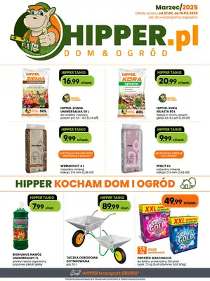 HIPPER.pl - gazetka promocyjna Gazetka od soboty 08.03 do niedzieli 16.03 HIPPER.pl - gazetka promocyjna Gazetka od soboty 08.03 do niedzieli 16.03