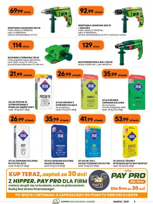 HIPPER.pl - gazetka promocyjna Gazetka od soboty 08.03 do niedzieli 16.03 - strona 5 HIPPER.pl - gazetka promocyjna Gazetka od soboty 08.03 do niedzieli 16.03 - strona 5