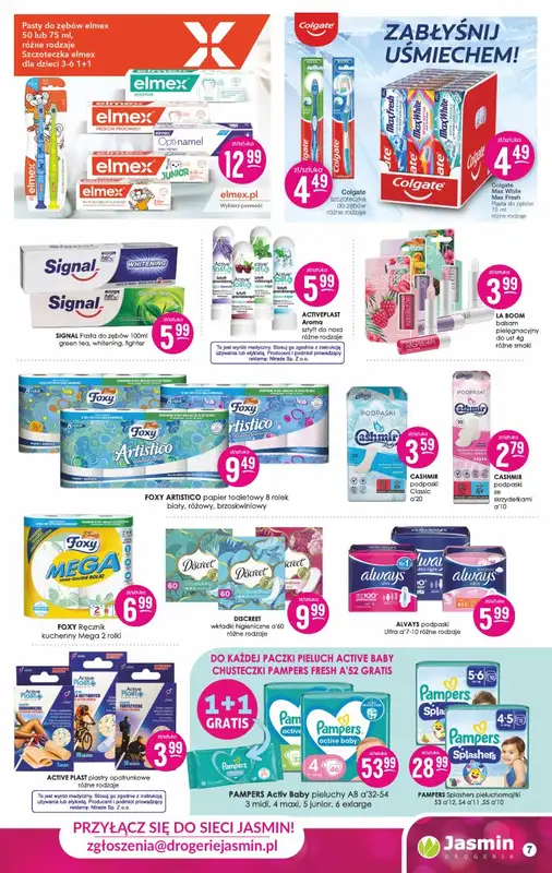 Drogerie Jasmin - gazetka promocyjna Gazetka od poniedziałku 10.03 do poniedziałku 31.03 - strona 7