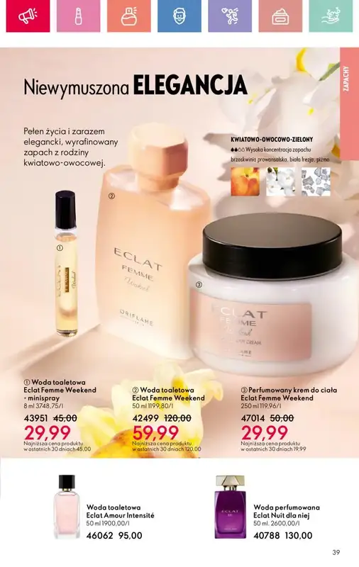 Oriflame - gazetka promocyjna Katalog 5/2025 od niedzieli 23.03 do soboty 12.04 - strona 39