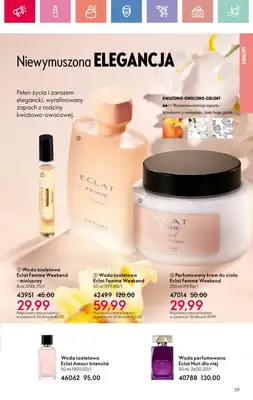 Oriflame - gazetka promocyjna Katalog 5/2025 od niedzieli 23.03 do soboty 12.04 - strona 39 Oriflame - gazetka promocyjna Katalog 5/2025 od niedzieli 23.03 do soboty 12.04 - strona 39
