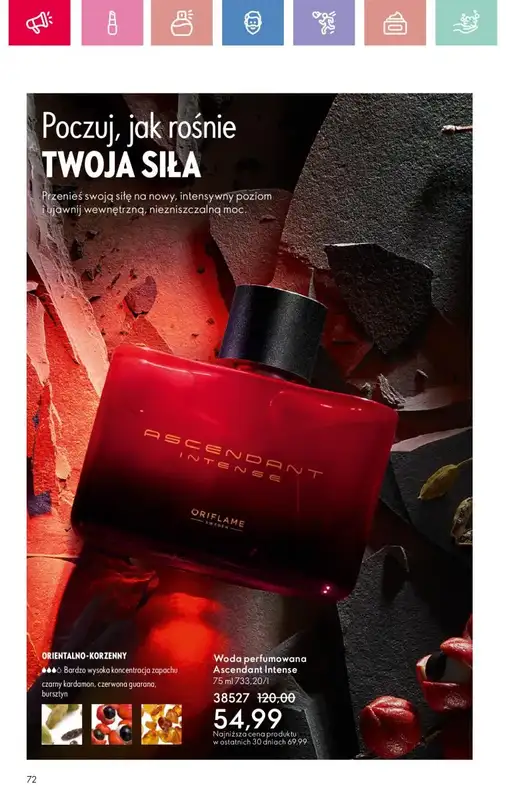 Oriflame - gazetka promocyjna Katalog 5/2025 od niedzieli 23.03 do soboty 12.04 - strona 72